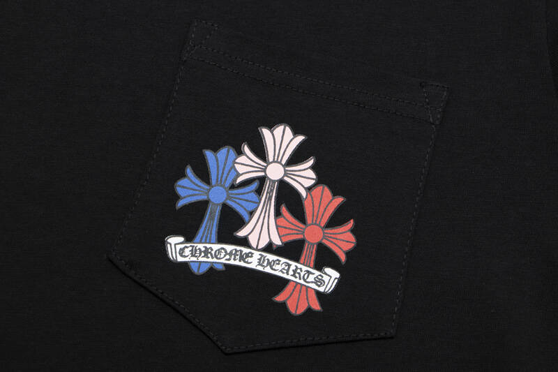 CHROME-HEARTS Men's Long-Sleeve T-shirt Sweatshirt K8003