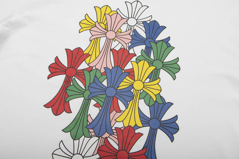 CHROME-HEARTS Men's Long-Sleeve T-shirt Sweatshirt K8003